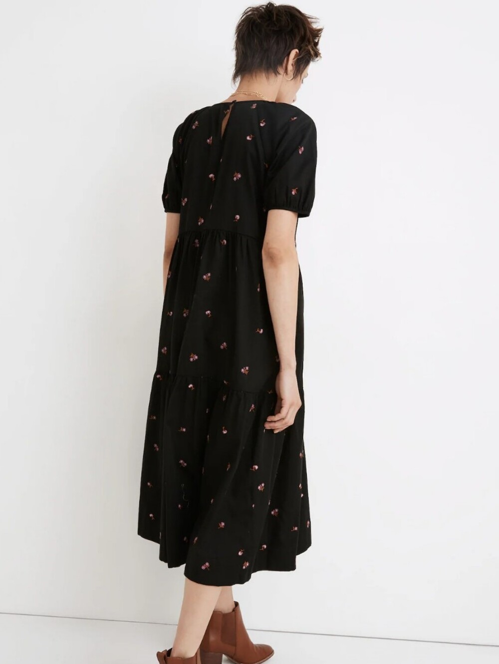 Madewell Cattail Tiered Dress - Picture 6 of 7